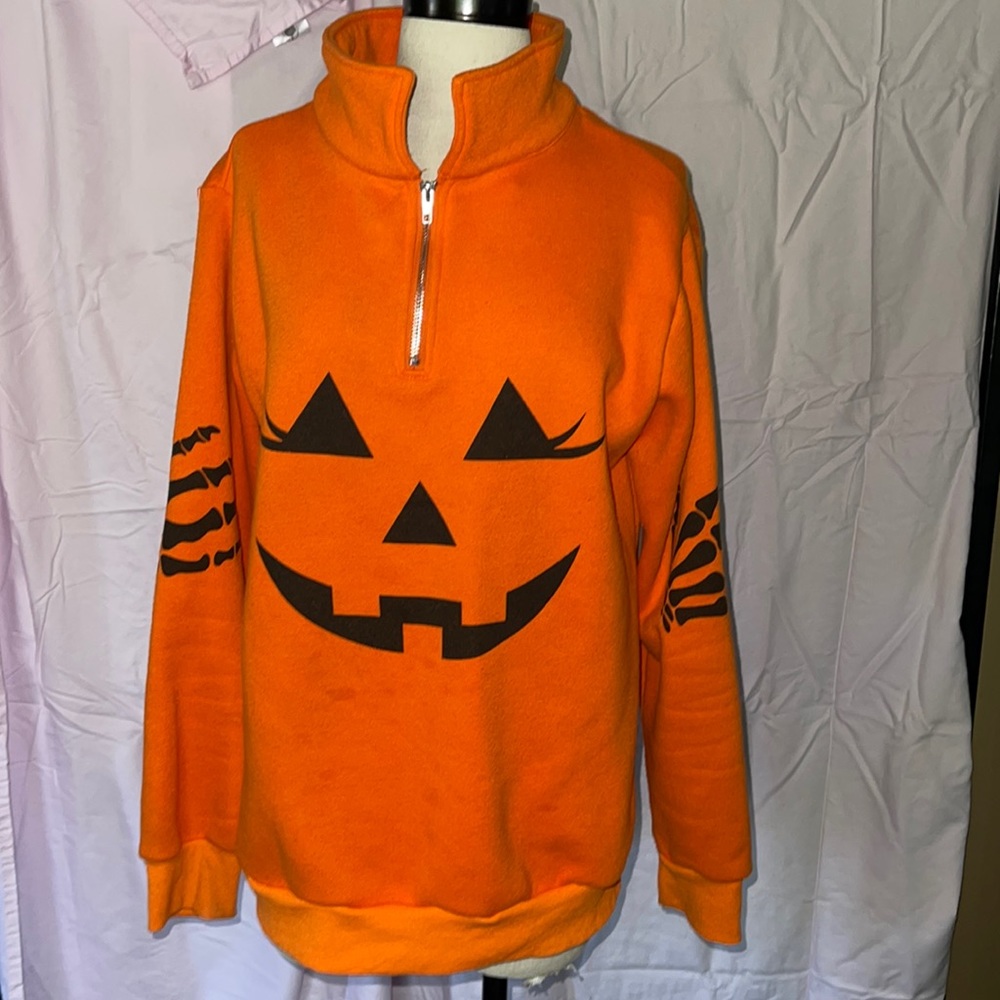 Pumpkin Halloween Pull Over